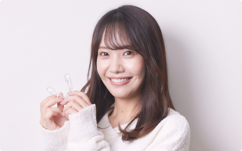 アライナー矯正イメージ画像